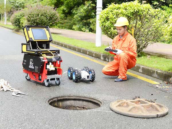 佳县管道机器人检测